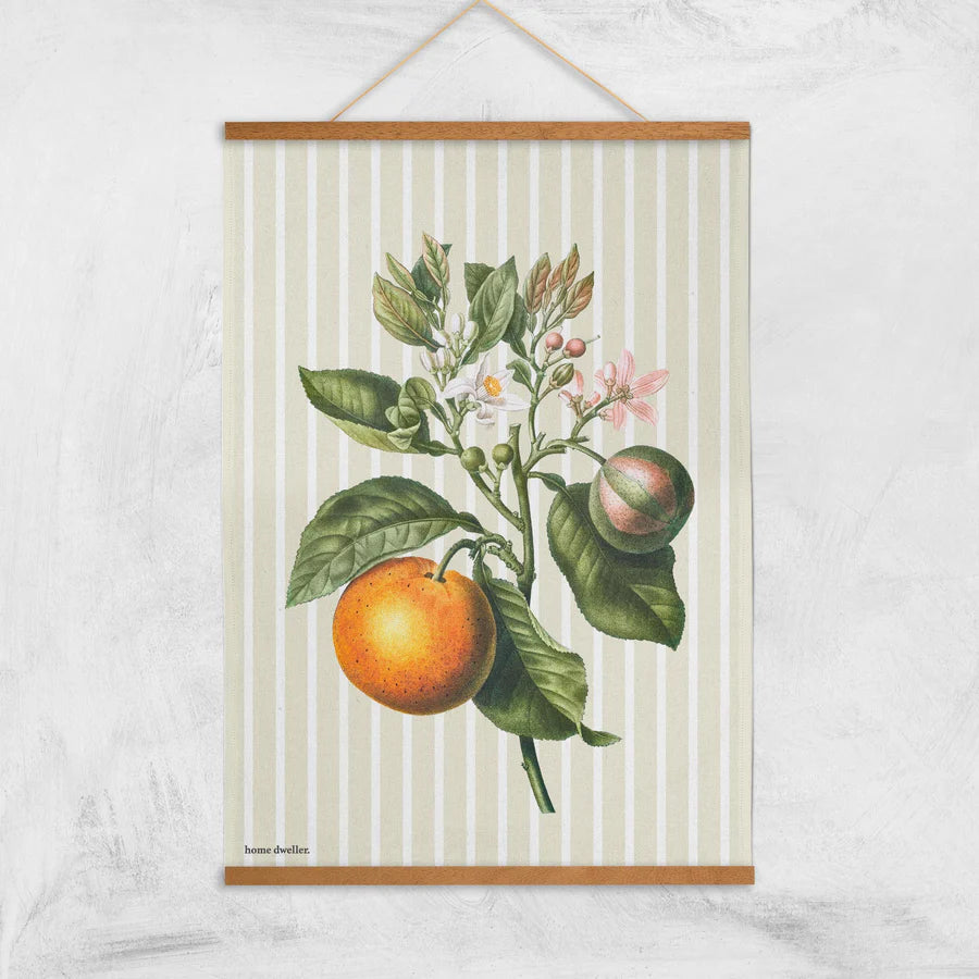 Orange Tea Towel