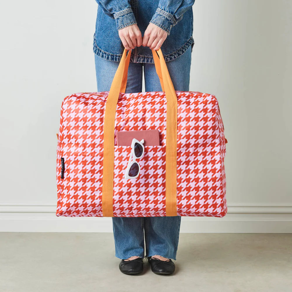 Overnight Bag: Houndstooth