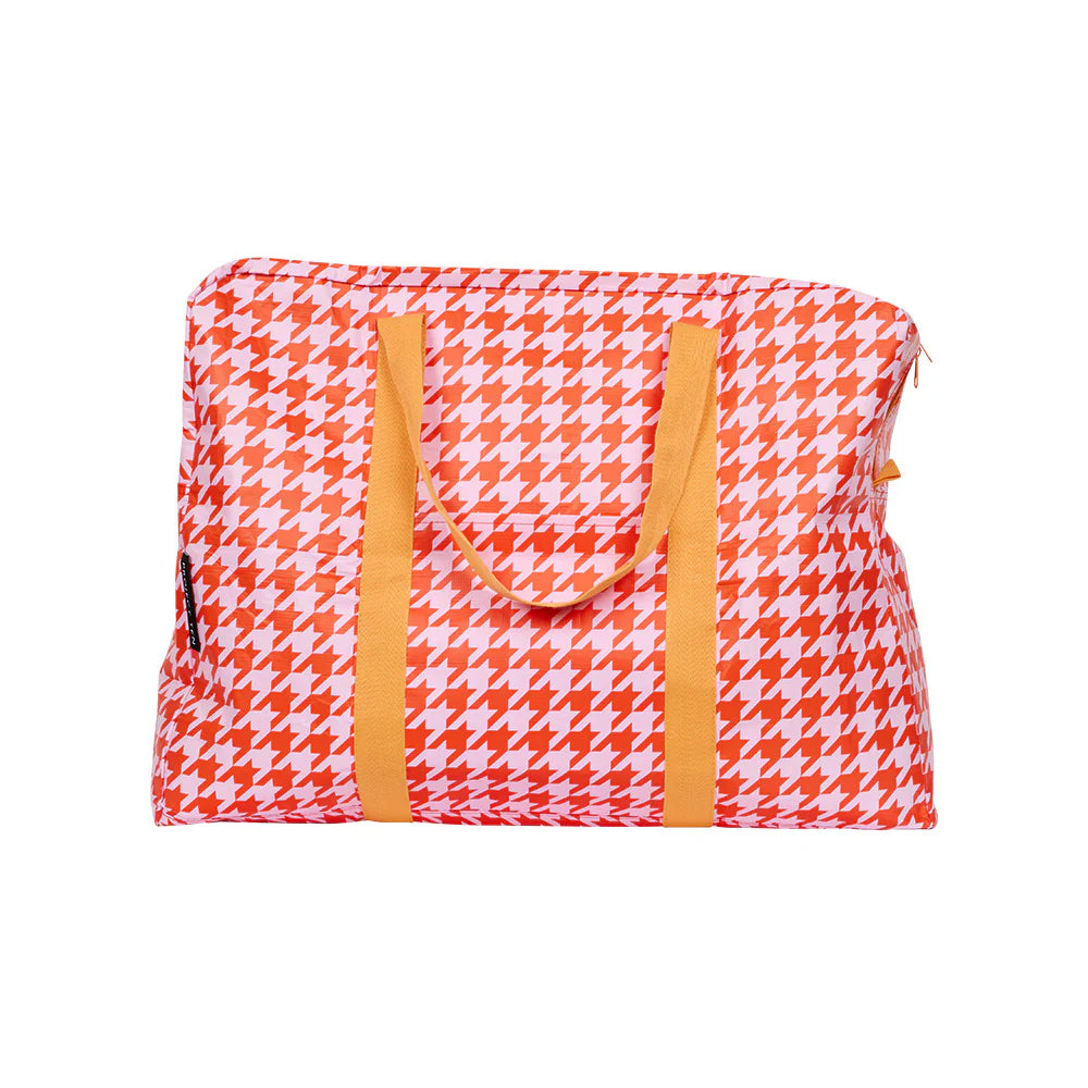 Overnight Bag: Houndstooth