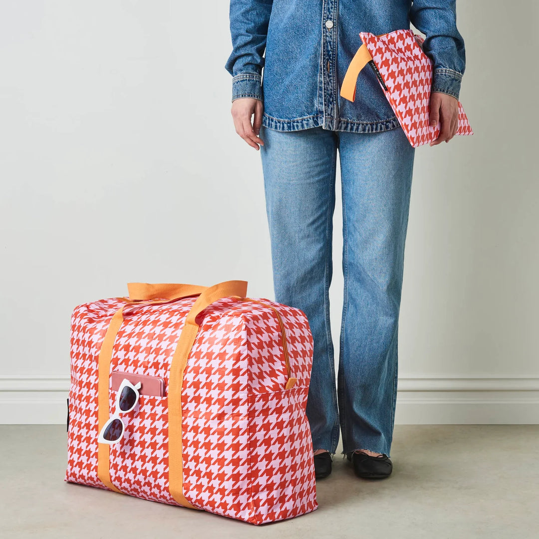 Overnight Bag: Houndstooth