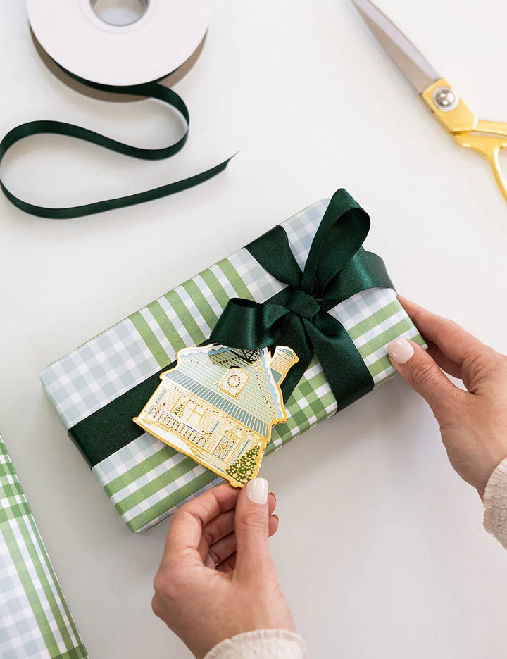 Bespoke House Enamel Ornament