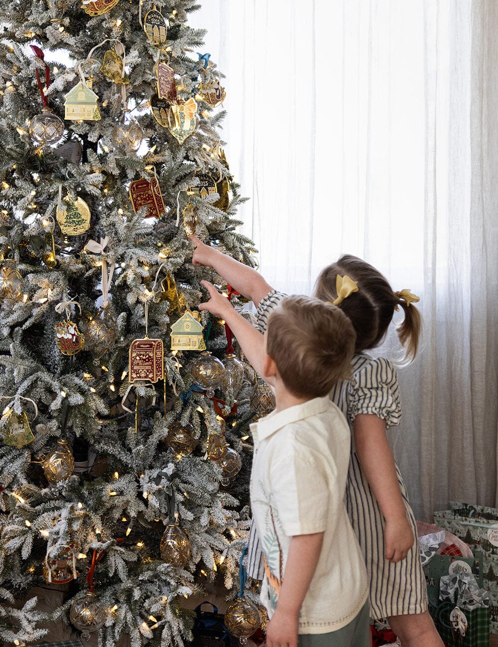 Bespoke House Enamel Ornament