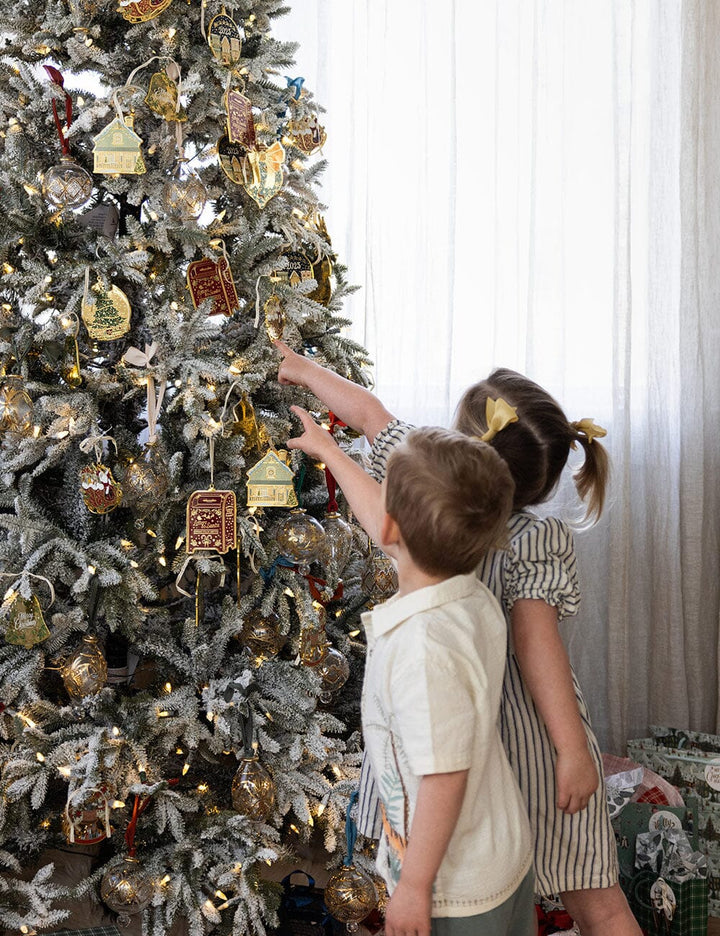 Bespoke House Enamel Ornament