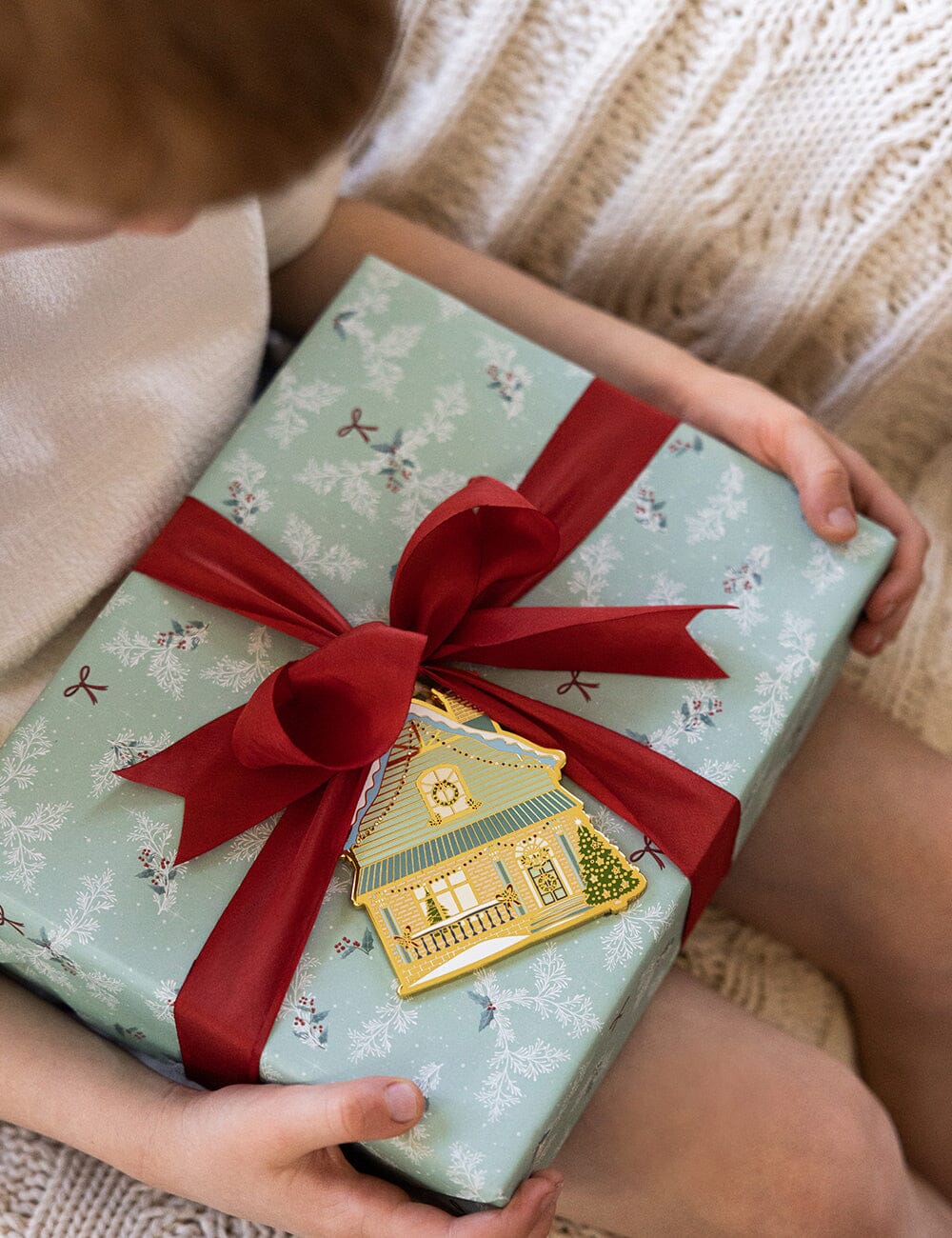 Bespoke House Enamel Ornament