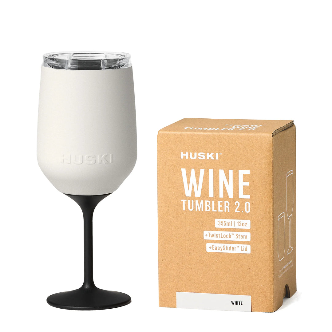 Huski Wine Tumbler 2.0: White