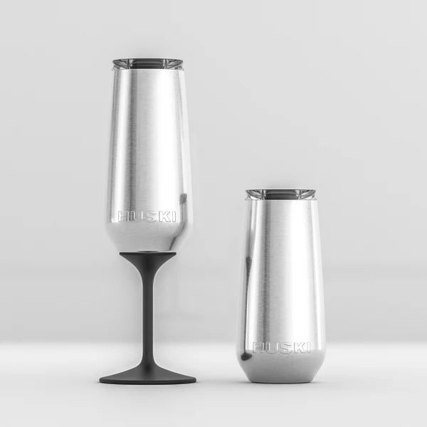 Huski Champagne Flute: Black