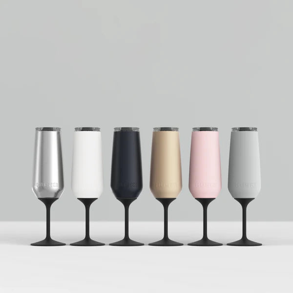 Huski Champagne Flute: Powder Pink