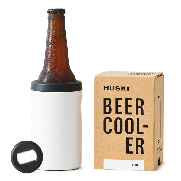 Huski Beer Cooler: White