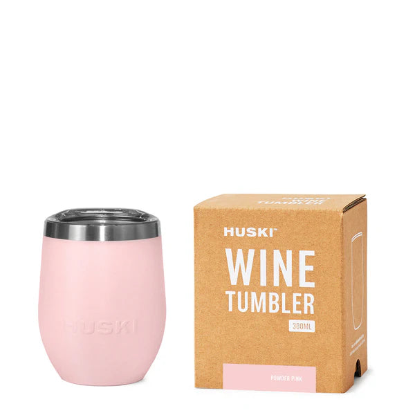 Huski Wine Tumbler: Powder Pink