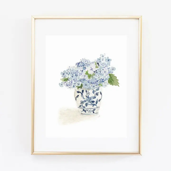 Hydrangea Bouquet Art Print