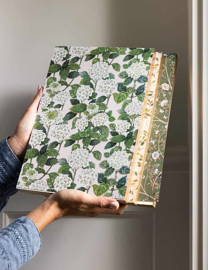 Bespoke Hydrangea Jumbo Notepad Jotter