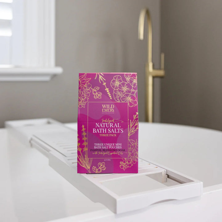 Wild Emery Bath Salts 3pk: Indulgent