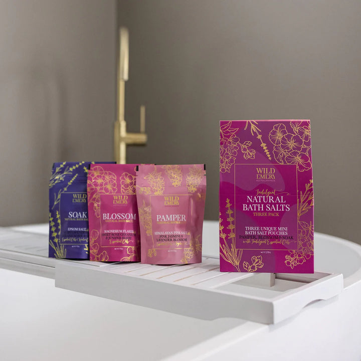 Wild Emery Bath Salts 3pk: Indulgent