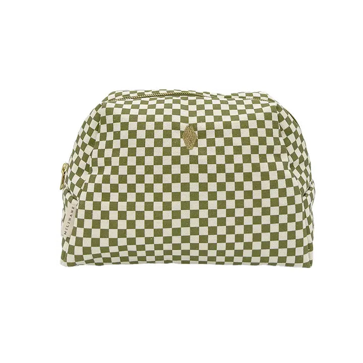 Jade Beauty Bag: Damier