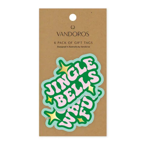 Jingle Bells Christmas Gift Tags