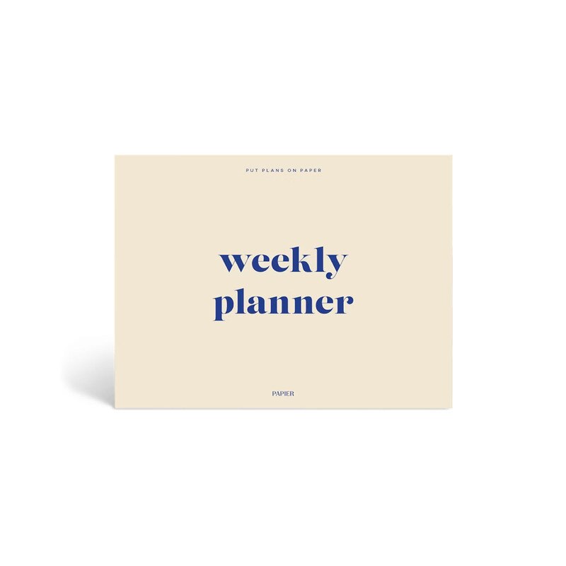 Joy Weekly Desk Planner