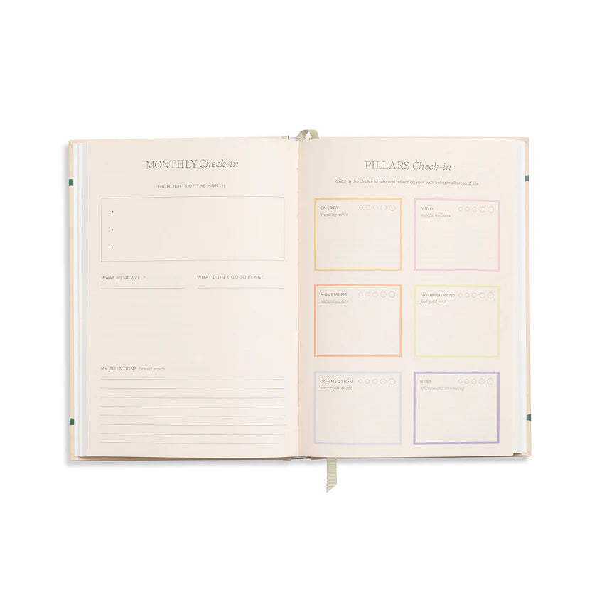 Sandstone Joy Wellness Journal