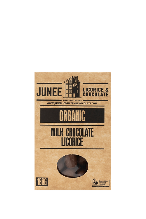 Milk Chocolate Licorice 180gm