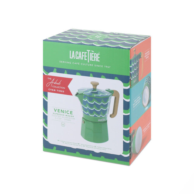 La Cafétérère coffee maker packaging on a white background