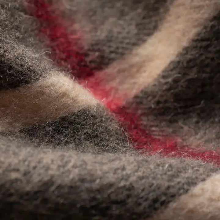 Lambswool Scarf - Exploded Camel Thompson