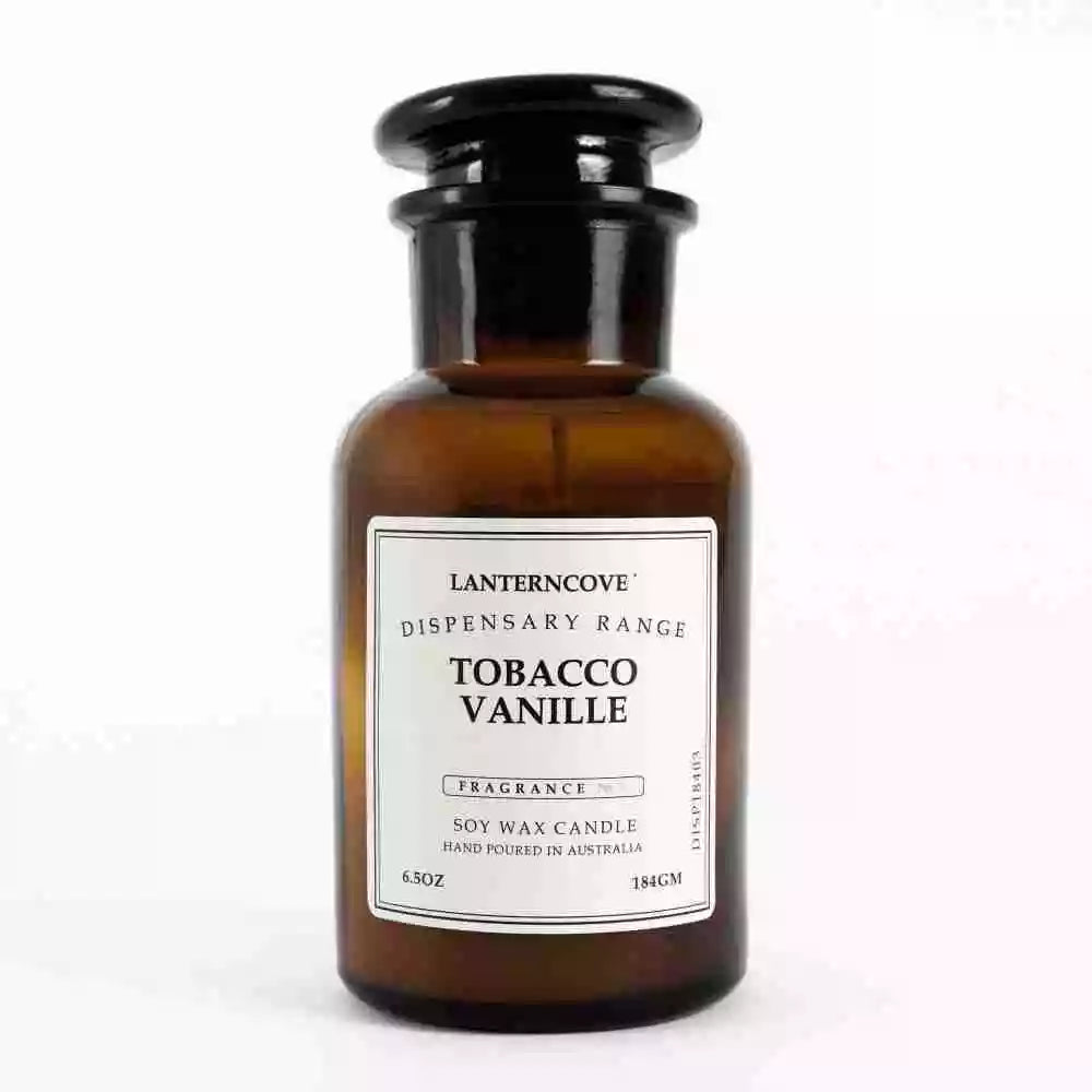 Dispensary Candle Small: Tobacco Vanille