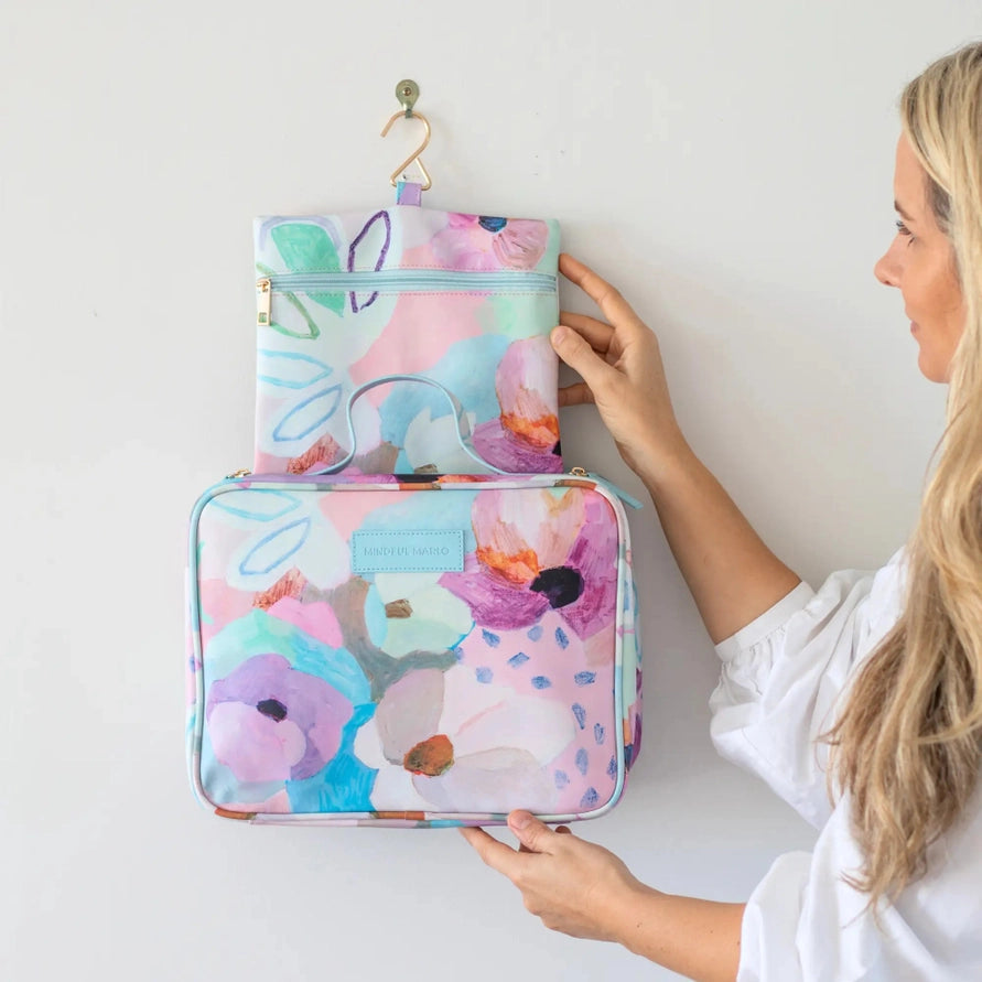 Hanging Toiletry Bag - Fleur