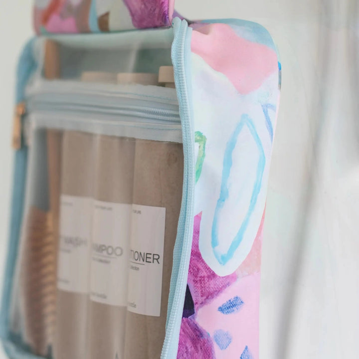 Hanging Toiletry Bag - Fleur