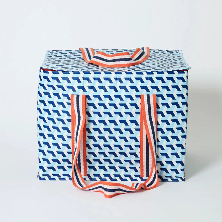 Large Insulated Tote: Maze