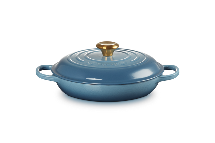 Le Creuset Shallow Casserole 26cm: Chambray