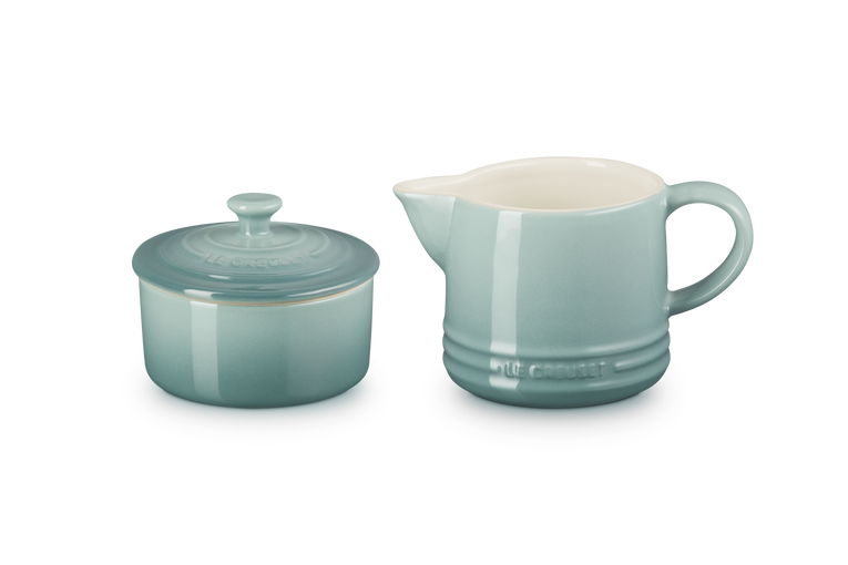 Le Creuset Cream & Sugar Set: Sea Salt