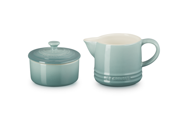 Le Creuset Cream & Sugar Set: Sea Salt