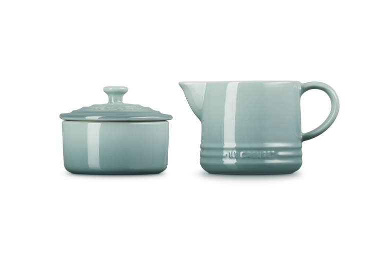 Le Creuset Cream & Sugar Set: Sea Salt