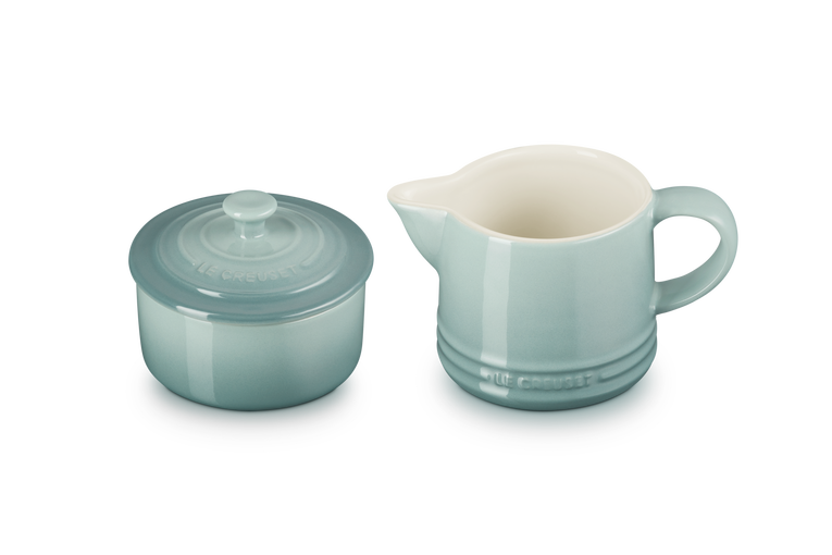 Le Creuset Cream & Sugar Set: Sea Salt