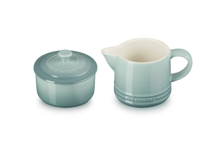 Le Creuset Cream & Sugar Set: Sea Salt