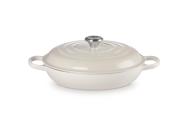 Le Creuset Shallow Casserole 30cm: Meringue