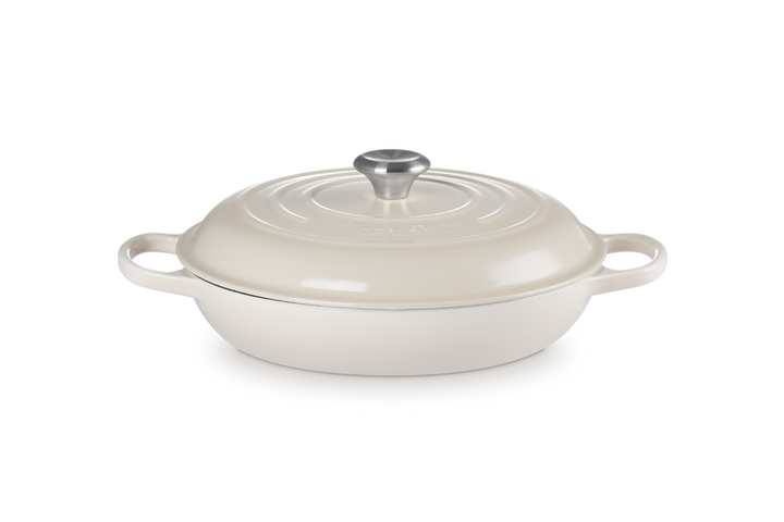Le Creuset Shallow Casserole 30cm: Meringue