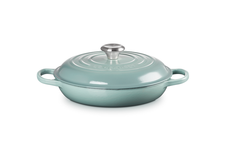 Le Creuset Shallow Casserole 26cm: Sea Salt