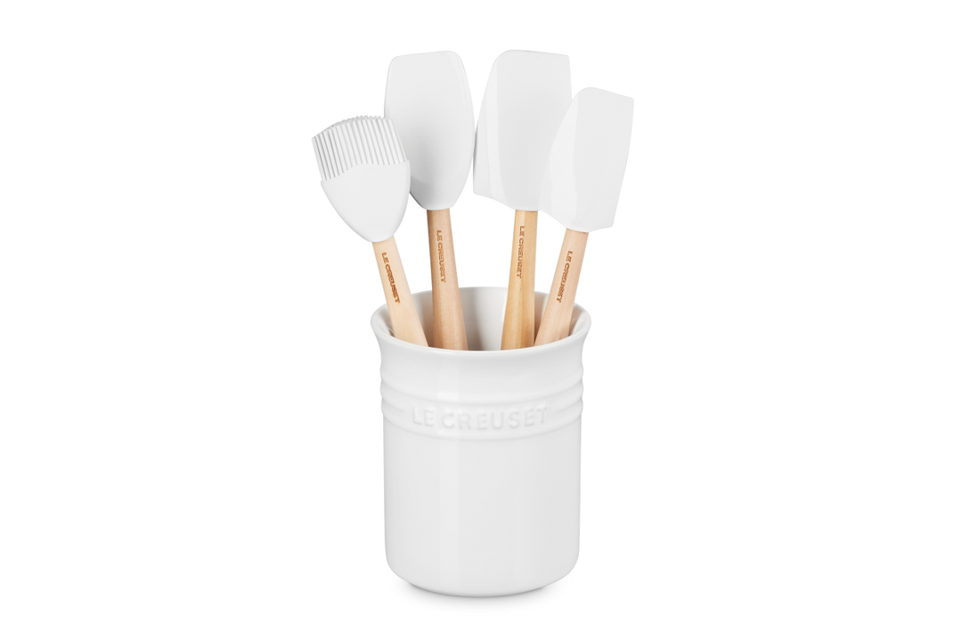Le Creuset Craft 5-Piece Utensil Gift Set: White