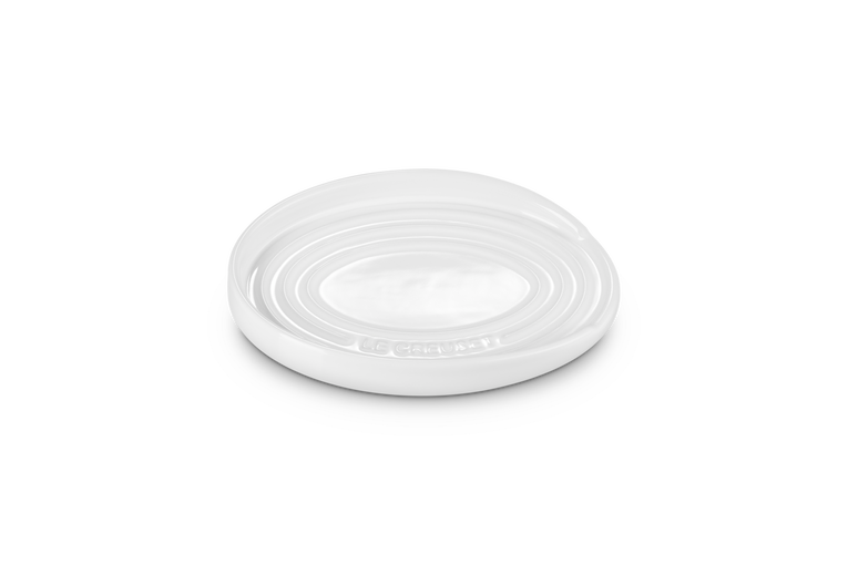 Le Creuset Oval Spoon Rest: White