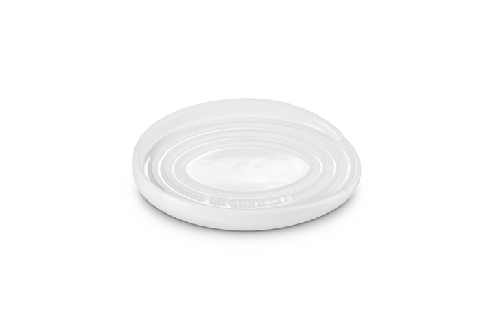 Le Creuset Oval Spoon Rest: White