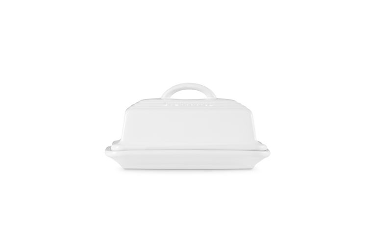 Le Creuset Butter Dish: White