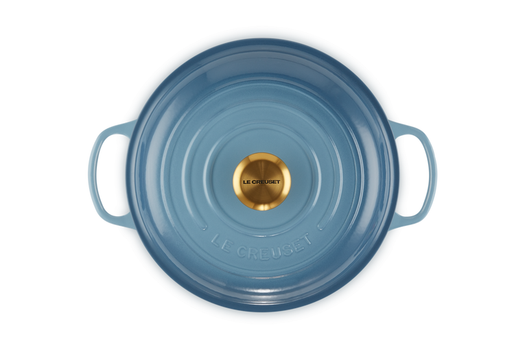 Le Creuset Shallow Casserole 26cm: Chambray