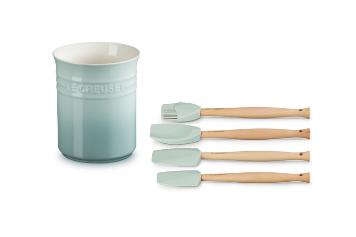 Le Creuset Craft 5-Piece Utensil Gift Set: Sea Salt