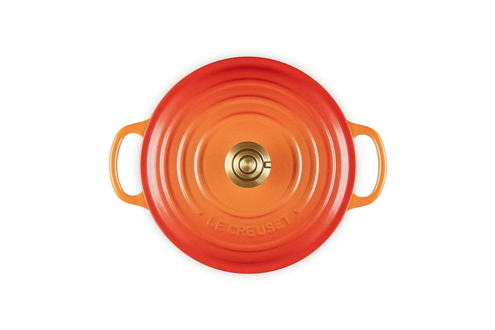 Le Creuset French Oven 28cm: Flamme Doree