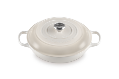 Le Creuset Shallow Casserole 30cm: Meringue