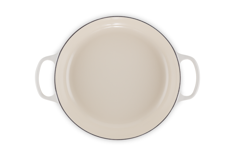 Le Creuset Shallow Casserole 30cm: Meringue