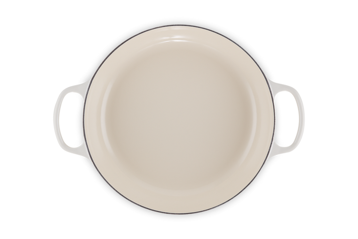 Le Creuset Shallow Casserole 30cm: Meringue