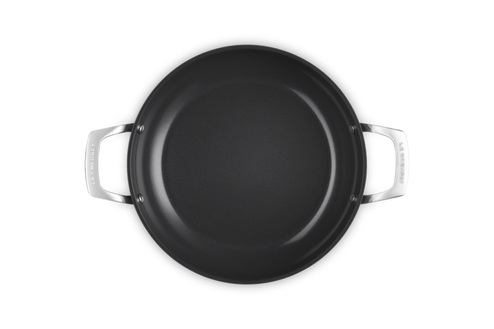 Le Creuset Non-Stick Ceramic Shallow Casserole 28cm with Lid