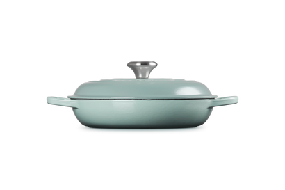 Le Creuset Shallow Casserole 26cm: Sea Salt