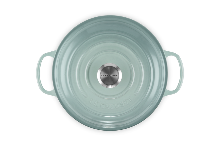 Le Creuset Shallow Casserole 26cm: Sea Salt